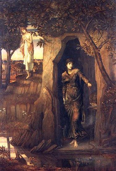 John Melhuish Strudwick Circe and Scylla